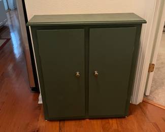 Small, narrow cabinet