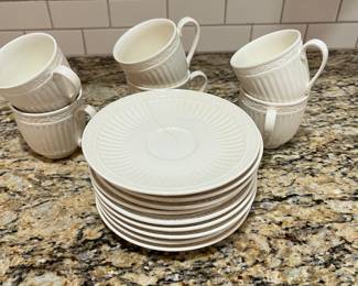 Cups and saucers