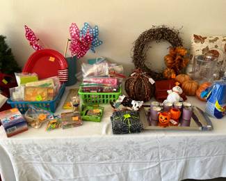 Fall/Patriotic decorations