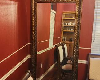 Large wall mirror
