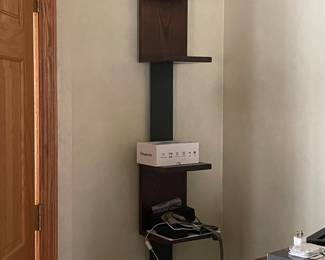 Pottery Barn Floating Book Shelf Rack 