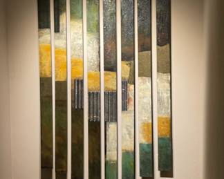 Original Artwork purchased from Abitare Design Studio - Fiensky Sticks (Art on Wood)