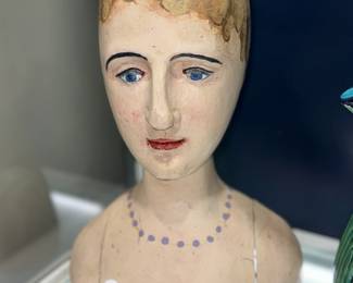 Vintage Mannequin Bust Orlando Estate Auction