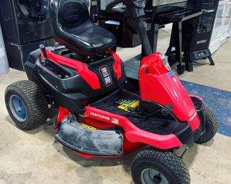 Craftsman E150 Electric Riding Lawn Mower Orlando Estate Auction
