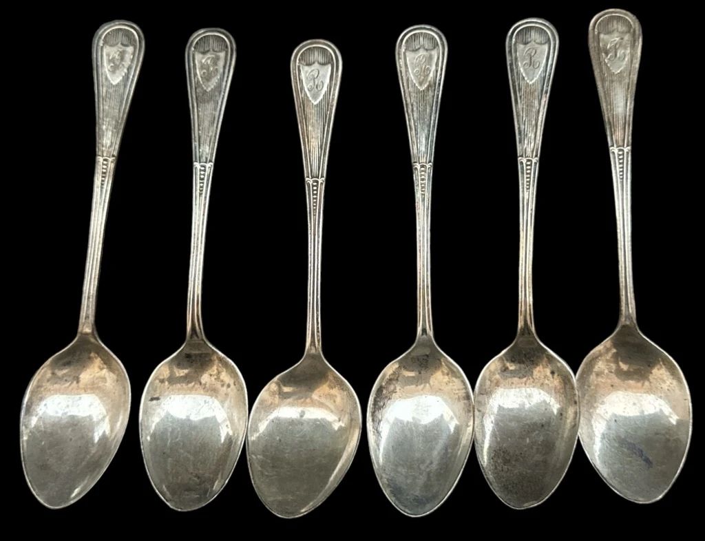 Vintag AJB Sterling Silver Coffee Spoons