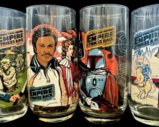 Star Wars Collectable Glasses