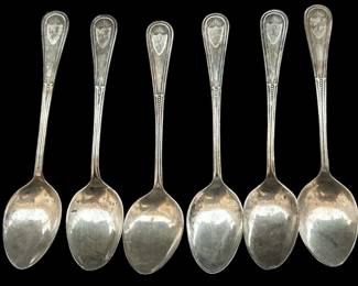 Vintag AJB Sterling Silver Coffee Spoons