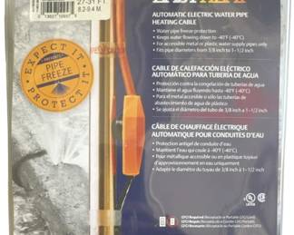 NEW EasyHeat Water Pipe Heating Cable