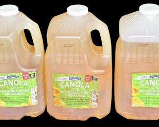 1.5 Gal Canola Oil Jugs