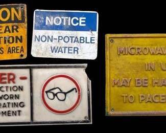 Caution Warning Signs