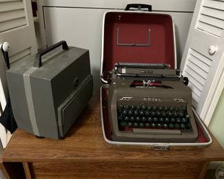 Typewriter is sold.