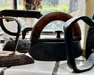 The iron on the right is sold.