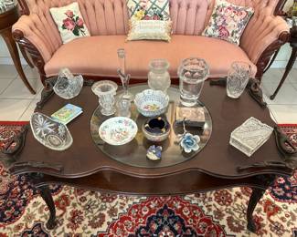 The coffee table is sold.