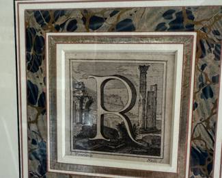 Luigi Vanvitelli R Letter of alphabet