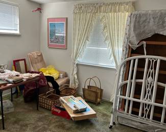 Before and after Heritage staging.