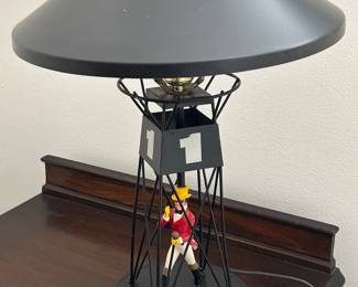 Vintage Johnnie Walker Red buoy lamp-1960's