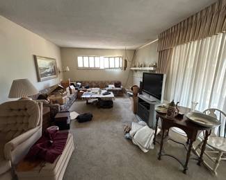 Before and after Heritage staging.