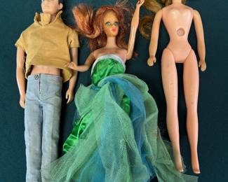 Vintage Barbie , Ken, clothing & accessories.