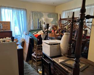 Before and after Heritage staging.