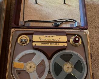 Vintage Webcor reel to reel