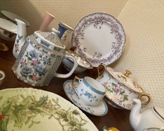 Various timeless serving pieces