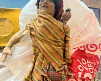 Vintage Guatemalan Folk Art Dolls 