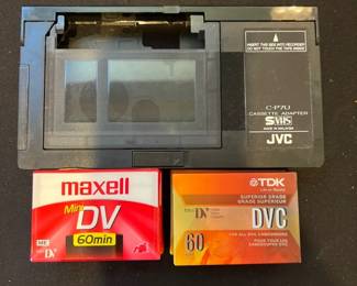 JVC VHS-c Cassette Adapter Model C-P6U