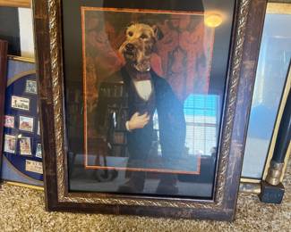 Monsieur Dog Portrait by Thierry Poncelet 