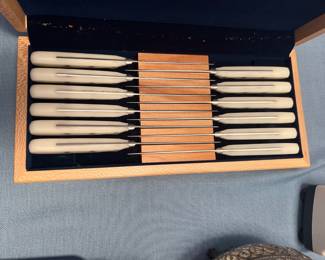 Vintage France Knife Cutlery Set Lot of 12 pieces 