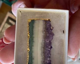 Amethyst Side Slice 