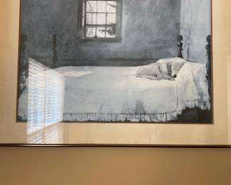 Andrew Wyeth - "Sleeping Dog" 