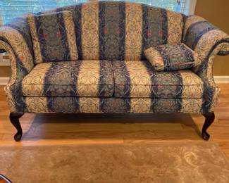 Camel Back Loveseat