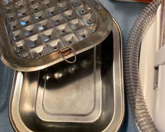 12x9 Stainless Steel Broil and Roast Set 