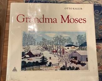 Grandma Moses Book by Otto Kallir 