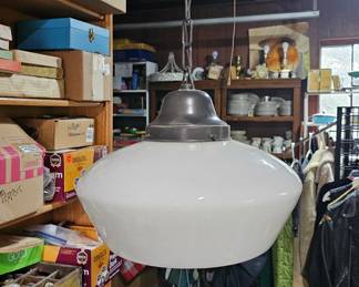 Large schoolhouse fixture