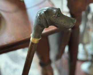 Vintage dog cane 