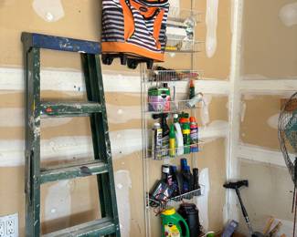 Ladder, garden supplies 