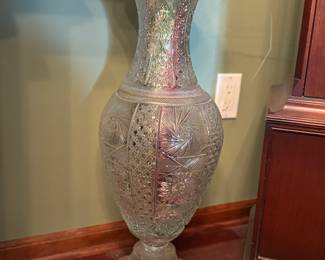 Crystal vase 