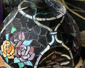 Stained glass lamp shades 