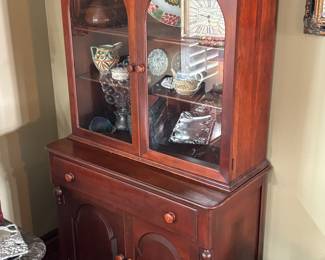 Beautiful antique display cabinet 