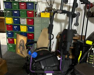 Weight workout machine