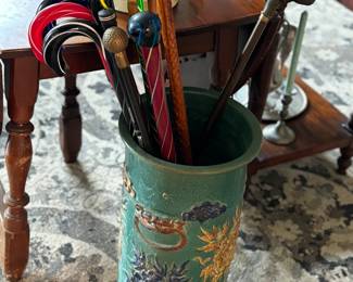 Vintage umbrella stand