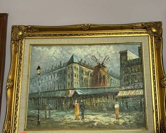 Antique French artwork
