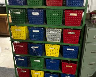 Very cool lockers / bins 