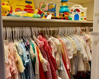 Huge selection of vintage baby clothes.. Feltman Bros., Jayne Copeland,  etc. 