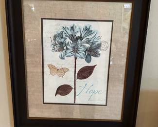Floral Framed Art