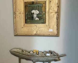 Decorative Feather with Hooks