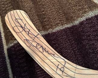 Steve Yzerman signed hockey stick