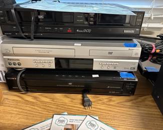 VCR and DVD Players