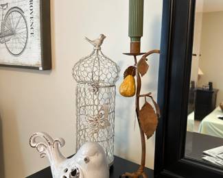 Pear Branch Rustic Candle Holder